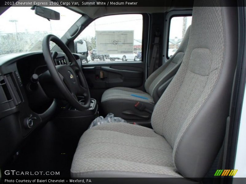 Summit White / Medium Pewter 2013 Chevrolet Express 1500 Cargo Van