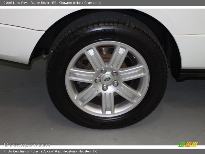 Chawton White / Charcoal/Jet 2006 Land Rover Range Rover HSE