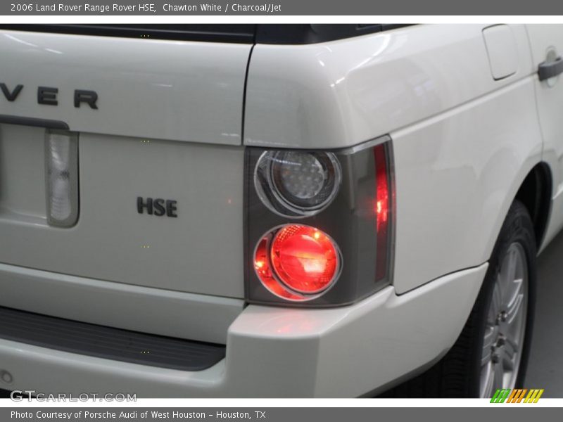 Chawton White / Charcoal/Jet 2006 Land Rover Range Rover HSE