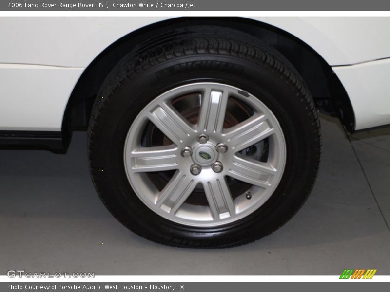 Chawton White / Charcoal/Jet 2006 Land Rover Range Rover HSE