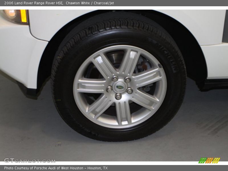 Chawton White / Charcoal/Jet 2006 Land Rover Range Rover HSE