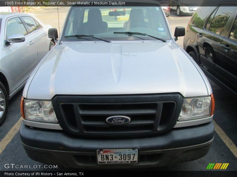 Silver Metallic / Medium Dark Flint 2005 Ford Ranger XL Regular Cab