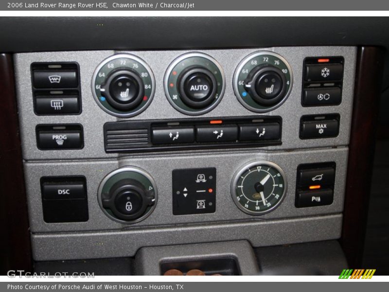 Controls of 2006 Range Rover HSE