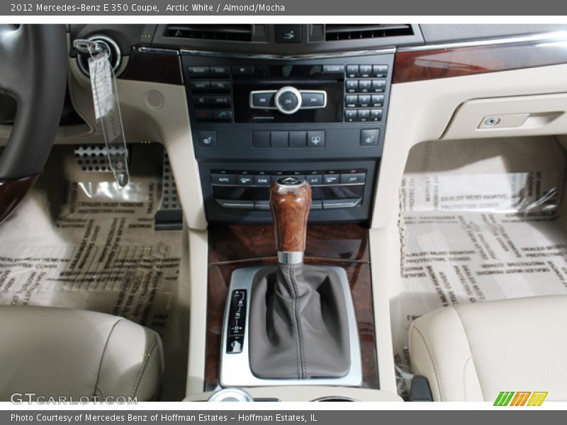 Arctic White / Almond/Mocha 2012 Mercedes-Benz E 350 Coupe