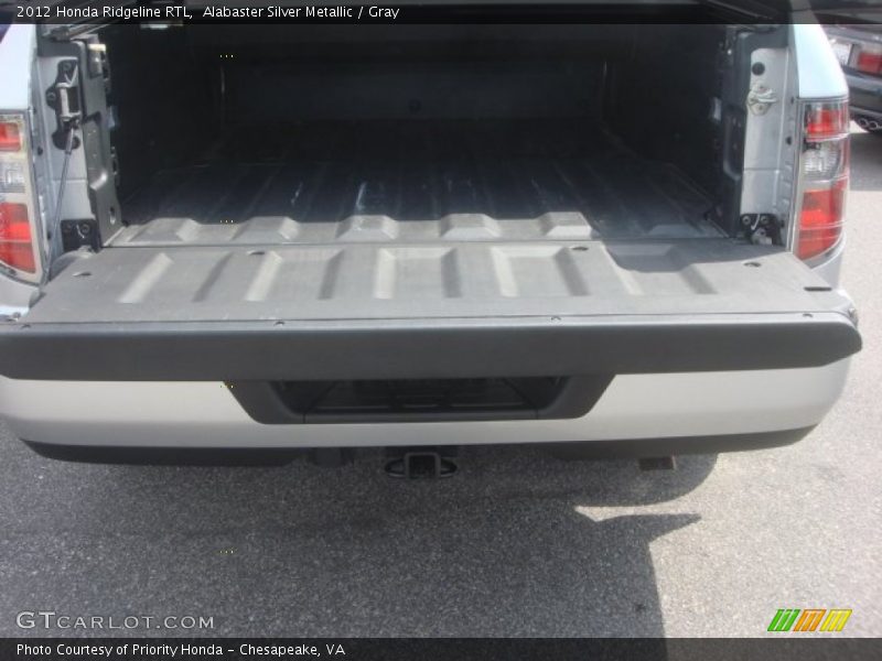 Alabaster Silver Metallic / Gray 2012 Honda Ridgeline RTL