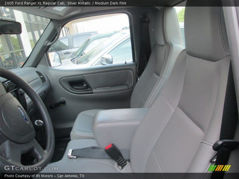 Silver Metallic / Medium Dark Flint 2005 Ford Ranger XL Regular Cab