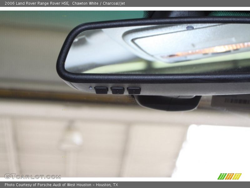 Chawton White / Charcoal/Jet 2006 Land Rover Range Rover HSE
