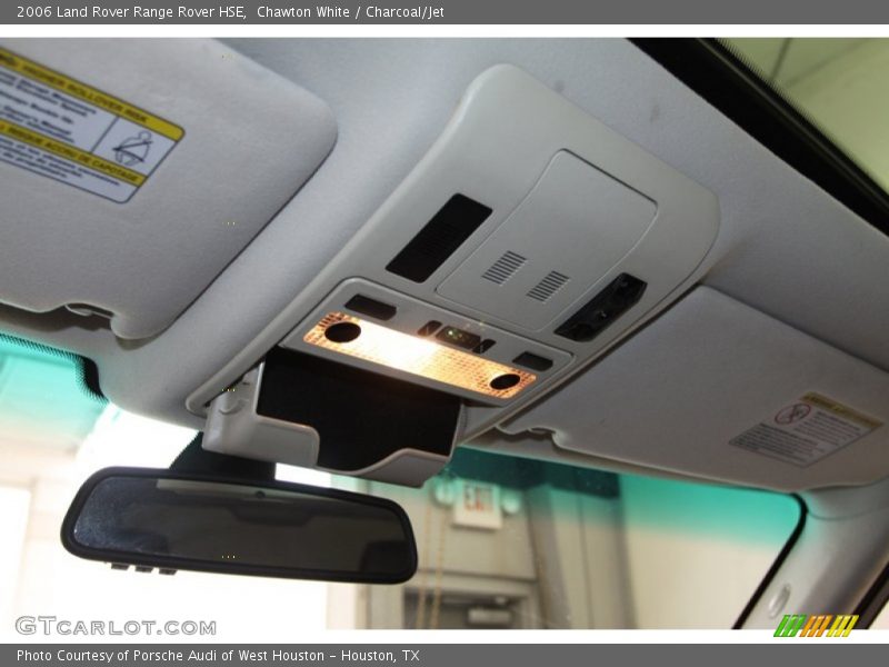 Chawton White / Charcoal/Jet 2006 Land Rover Range Rover HSE