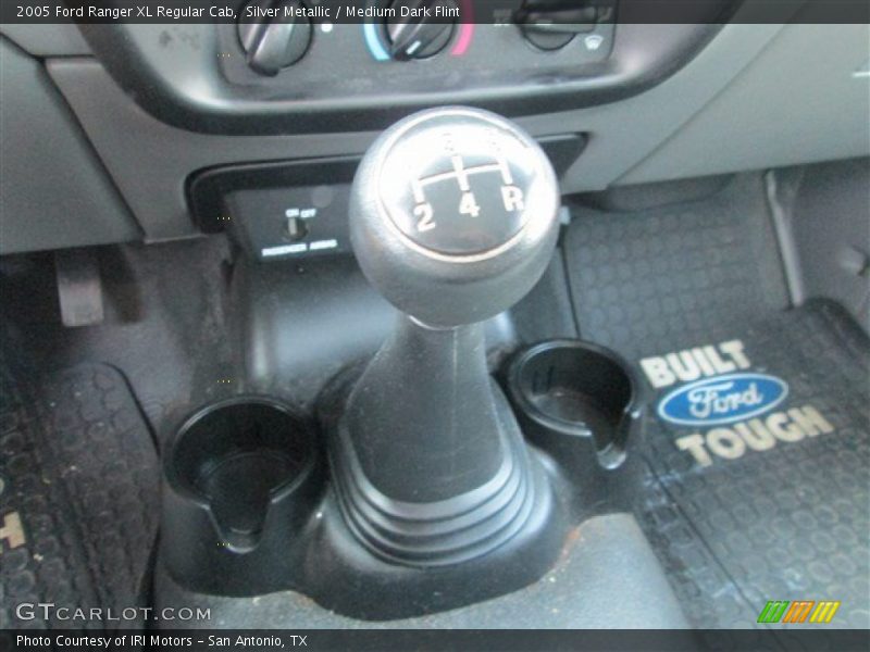 Silver Metallic / Medium Dark Flint 2005 Ford Ranger XL Regular Cab
