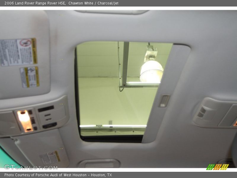 Chawton White / Charcoal/Jet 2006 Land Rover Range Rover HSE