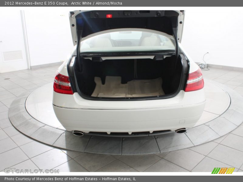 Arctic White / Almond/Mocha 2012 Mercedes-Benz E 350 Coupe