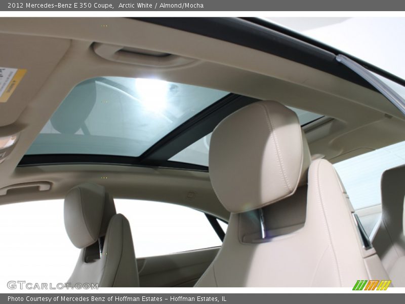 Arctic White / Almond/Mocha 2012 Mercedes-Benz E 350 Coupe