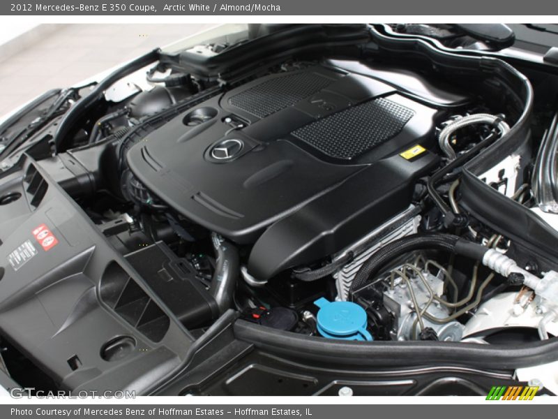 Arctic White / Almond/Mocha 2012 Mercedes-Benz E 350 Coupe