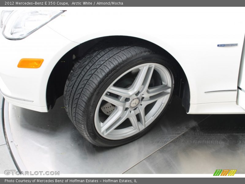 Arctic White / Almond/Mocha 2012 Mercedes-Benz E 350 Coupe
