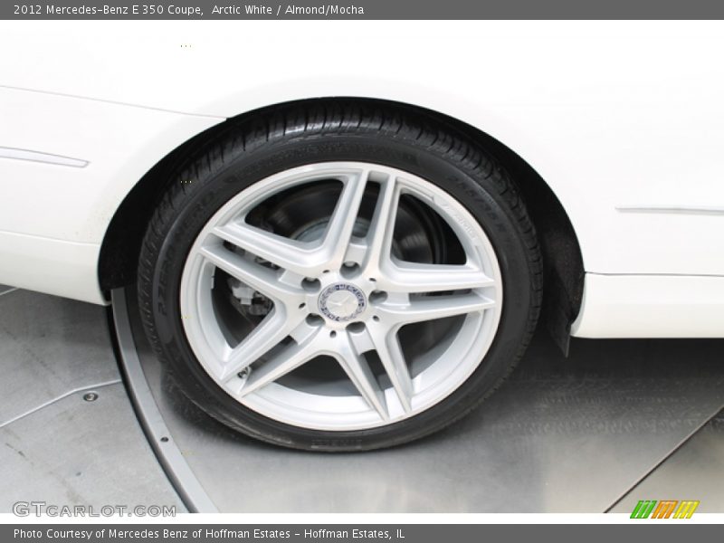 Arctic White / Almond/Mocha 2012 Mercedes-Benz E 350 Coupe