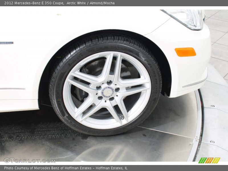 Arctic White / Almond/Mocha 2012 Mercedes-Benz E 350 Coupe