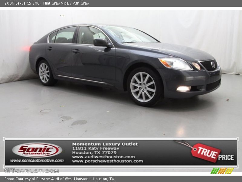 Flint Gray Mica / Ash Gray 2006 Lexus GS 300