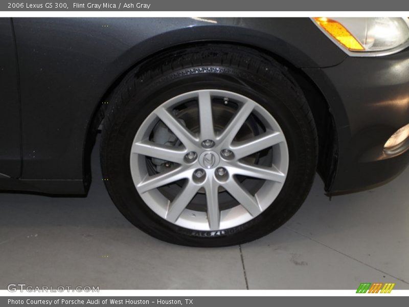 Flint Gray Mica / Ash Gray 2006 Lexus GS 300