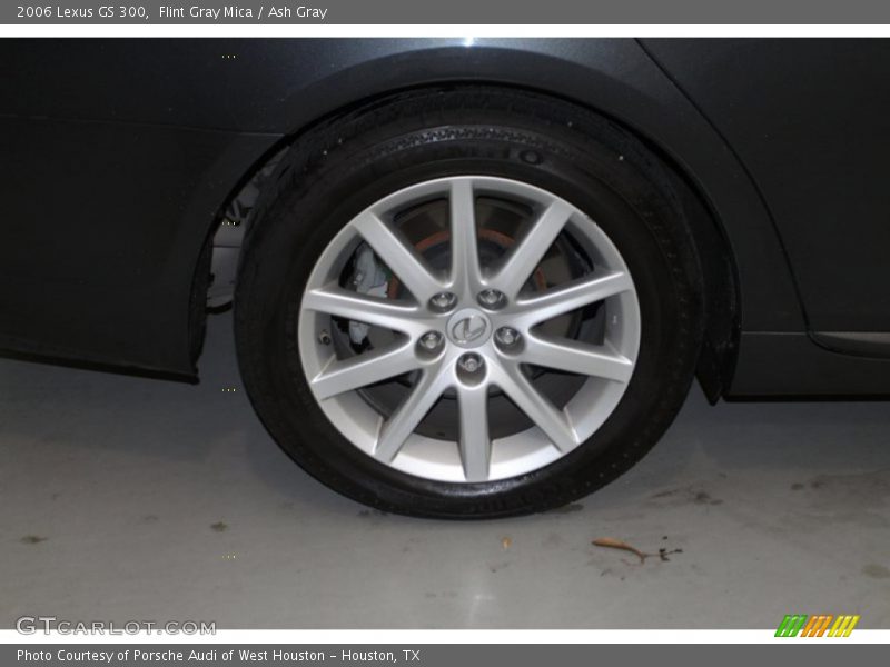 Flint Gray Mica / Ash Gray 2006 Lexus GS 300
