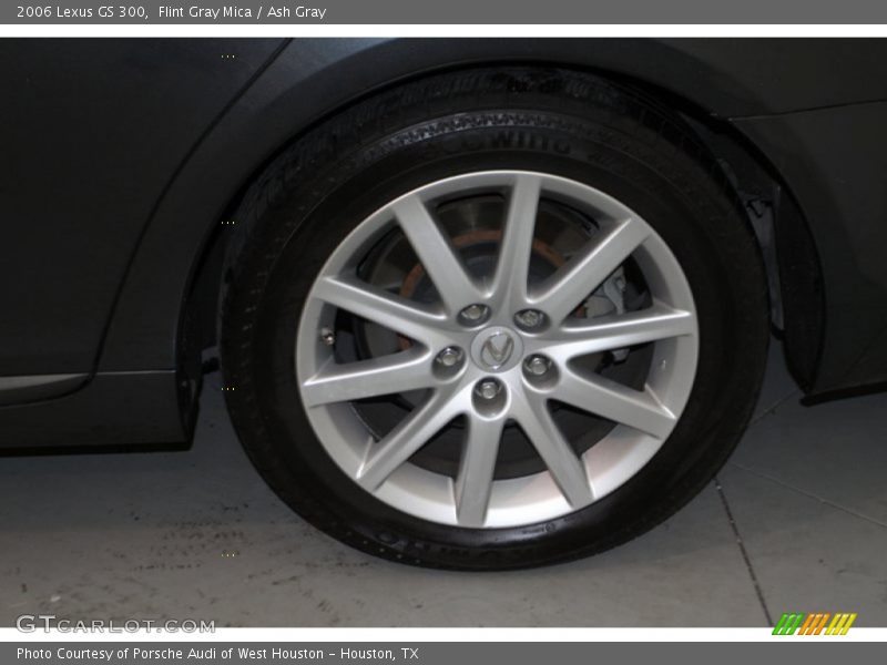 Flint Gray Mica / Ash Gray 2006 Lexus GS 300