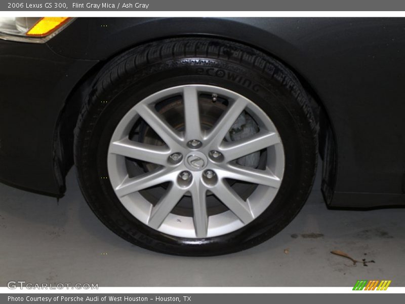 Flint Gray Mica / Ash Gray 2006 Lexus GS 300