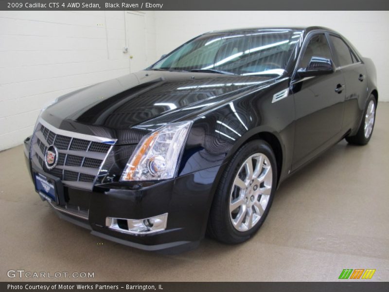 Black Raven / Ebony 2009 Cadillac CTS 4 AWD Sedan