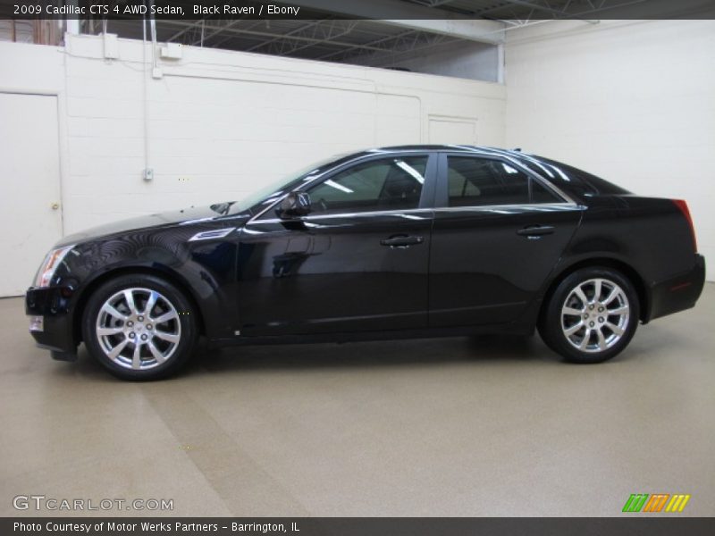  2009 CTS 4 AWD Sedan Black Raven