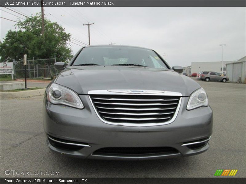 Tungsten Metallic / Black 2012 Chrysler 200 Touring Sedan