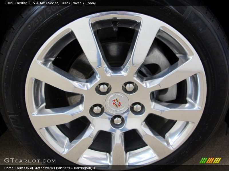 Black Raven / Ebony 2009 Cadillac CTS 4 AWD Sedan
