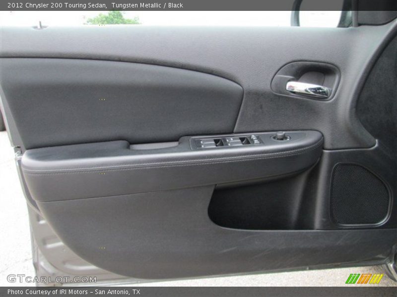 Tungsten Metallic / Black 2012 Chrysler 200 Touring Sedan