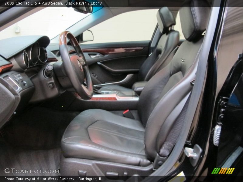 Black Raven / Ebony 2009 Cadillac CTS 4 AWD Sedan
