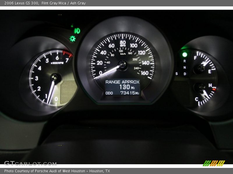 Flint Gray Mica / Ash Gray 2006 Lexus GS 300