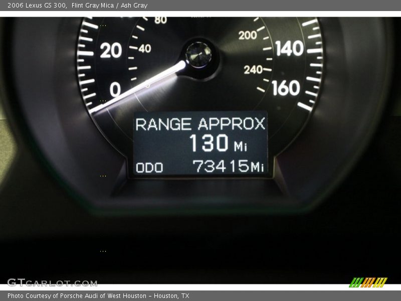 Flint Gray Mica / Ash Gray 2006 Lexus GS 300