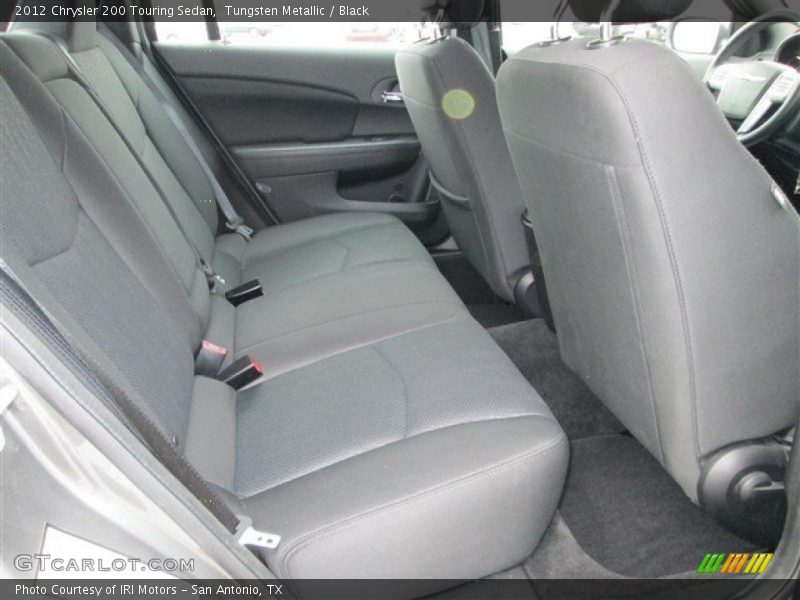 Tungsten Metallic / Black 2012 Chrysler 200 Touring Sedan