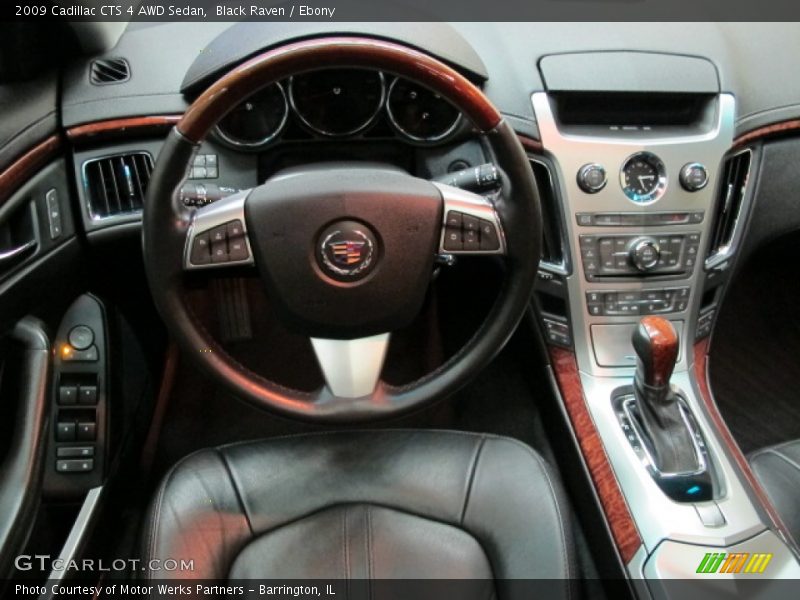 Black Raven / Ebony 2009 Cadillac CTS 4 AWD Sedan