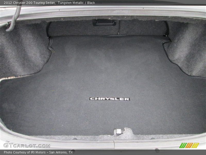 Tungsten Metallic / Black 2012 Chrysler 200 Touring Sedan