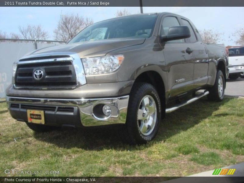 Pyrite Mica / Sand Beige 2011 Toyota Tundra Double Cab