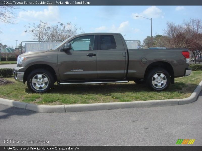 Pyrite Mica / Sand Beige 2011 Toyota Tundra Double Cab