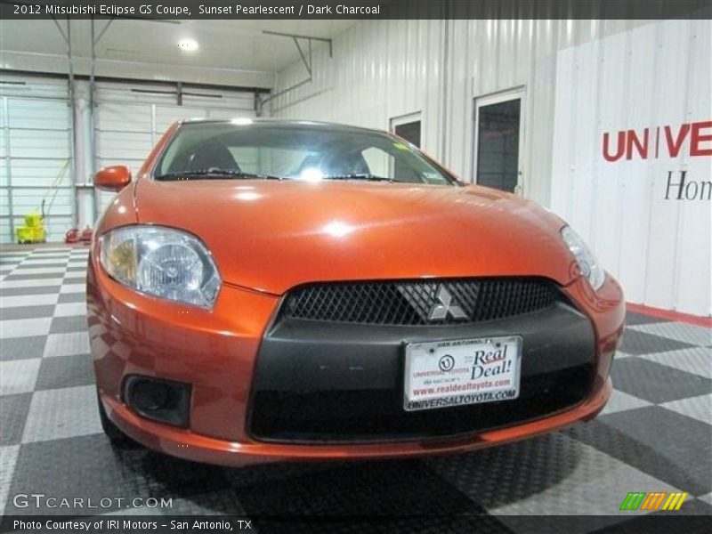 Sunset Pearlescent / Dark Charcoal 2012 Mitsubishi Eclipse GS Coupe