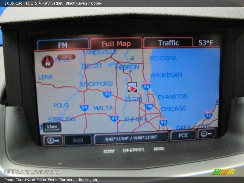 Black Raven / Ebony 2009 Cadillac CTS 4 AWD Sedan