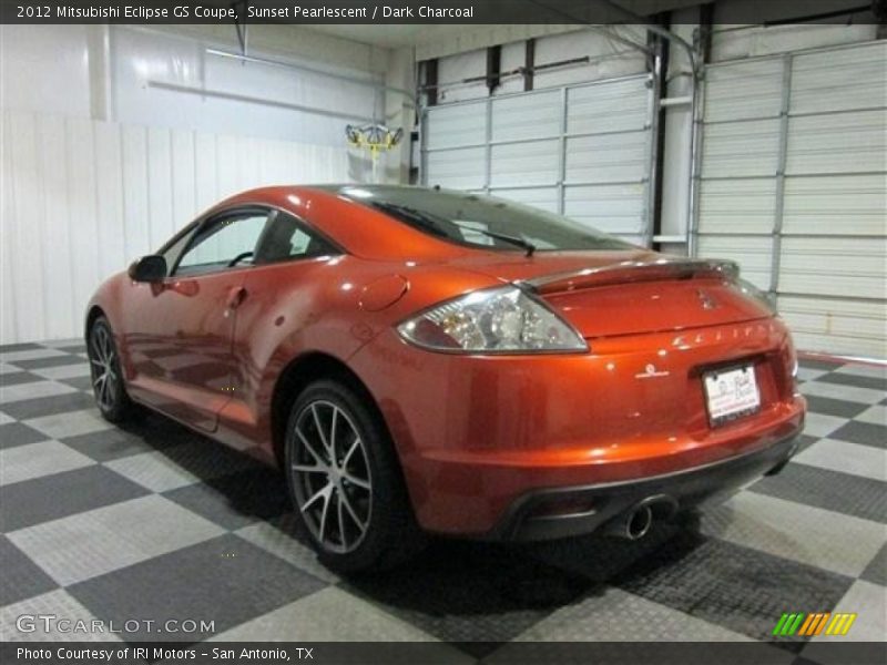 Sunset Pearlescent / Dark Charcoal 2012 Mitsubishi Eclipse GS Coupe