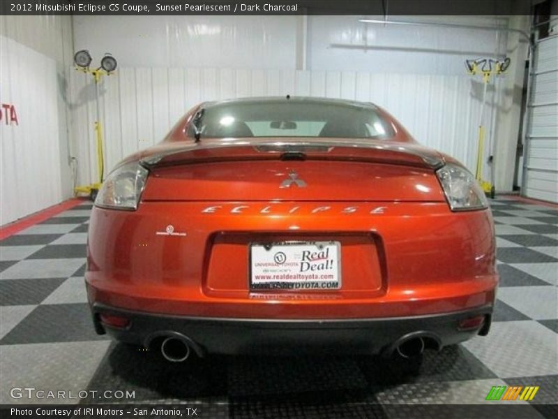 Sunset Pearlescent / Dark Charcoal 2012 Mitsubishi Eclipse GS Coupe