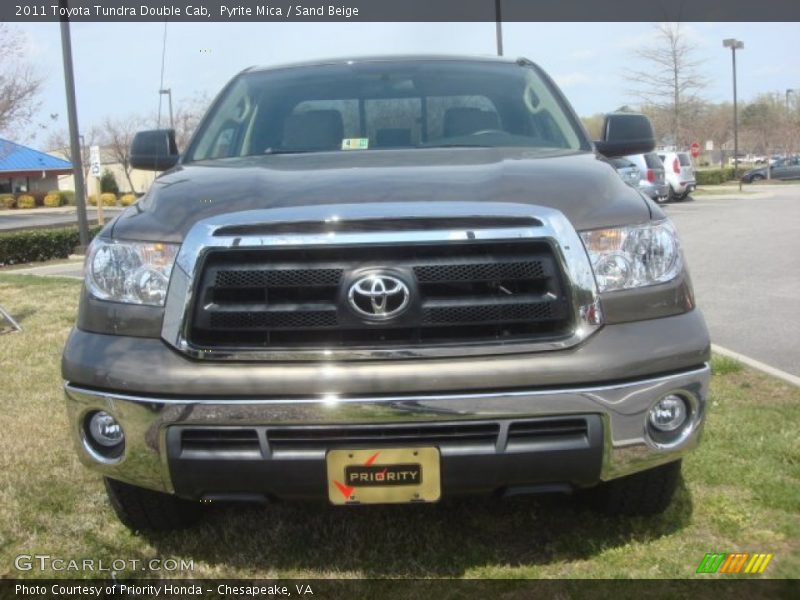 Pyrite Mica / Sand Beige 2011 Toyota Tundra Double Cab