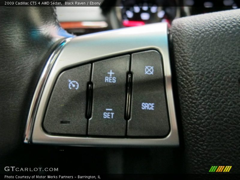 Black Raven / Ebony 2009 Cadillac CTS 4 AWD Sedan