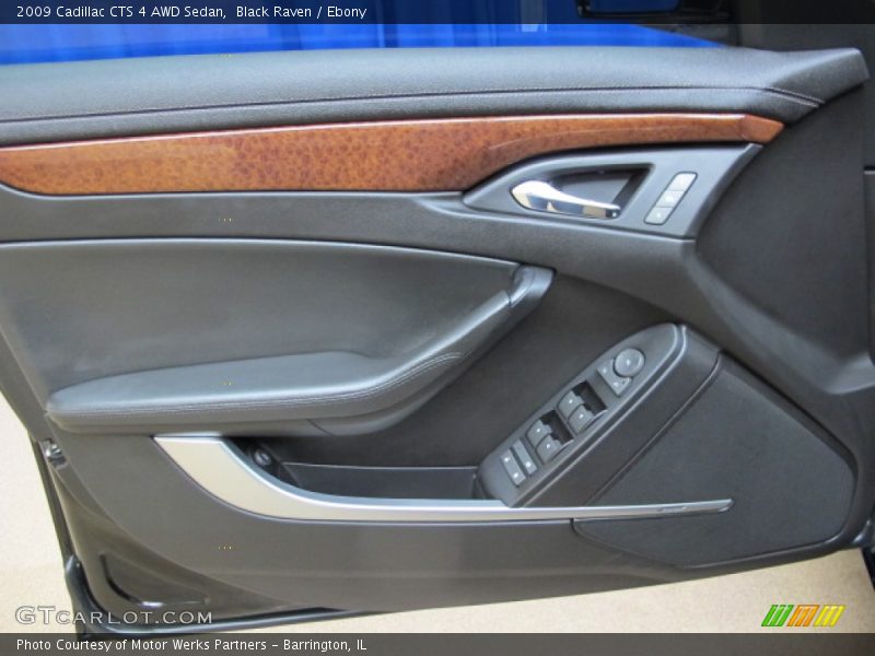 Black Raven / Ebony 2009 Cadillac CTS 4 AWD Sedan