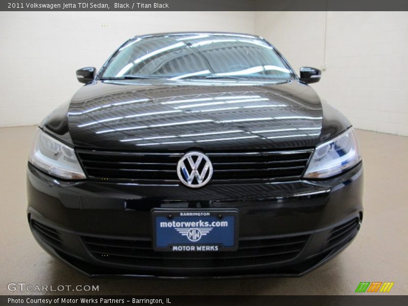 Black / Titan Black 2011 Volkswagen Jetta TDI Sedan