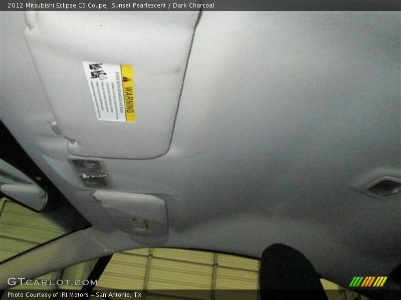 Sunset Pearlescent / Dark Charcoal 2012 Mitsubishi Eclipse GS Coupe