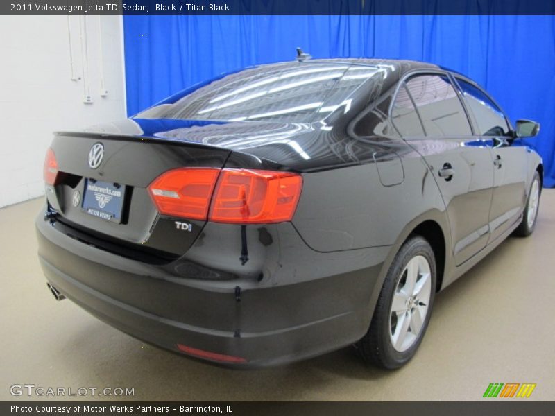 Black / Titan Black 2011 Volkswagen Jetta TDI Sedan