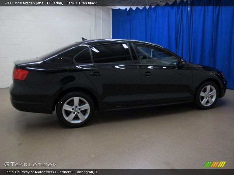 Black / Titan Black 2011 Volkswagen Jetta TDI Sedan
