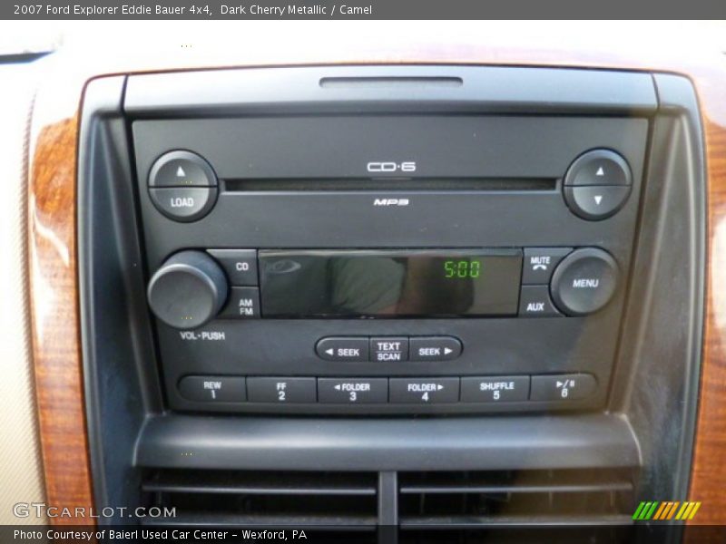 Audio System of 2007 Explorer Eddie Bauer 4x4